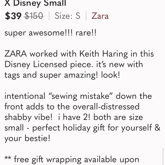 ZARA TEE 🫘🎁🫘DISNEY🫘🎁 - Picture 13 of 13